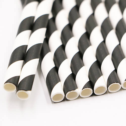 4 Layer Sturdy Biodegradable Paper Drinking Straws 6 1
