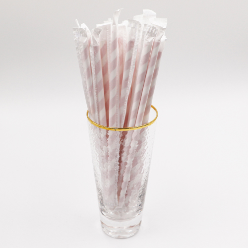 Biodegradable Paper Drinking Strip Straws 1