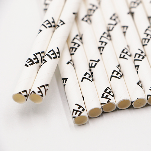 Custom Logo Branded Paper Straws 4