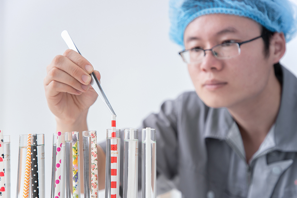 Paper Straw Water Test