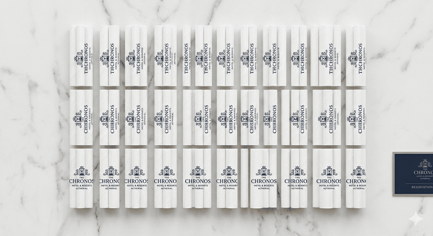 high-quality custom branded paper straws