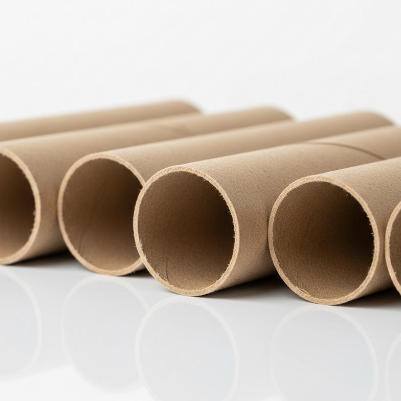 A clean new cardboard bee tube ready for use