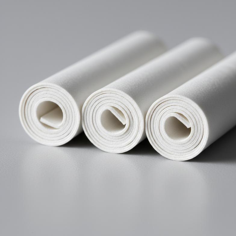 A close-up of a perfectly rolled filter tip showing its construction quality