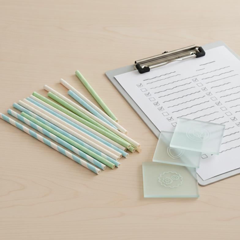 Certificates for FDA and FSC compliance for paper straws vs plastic straws