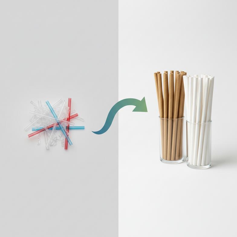 A smooth transition from plastic to paper straws requires careful planning and supplier selection